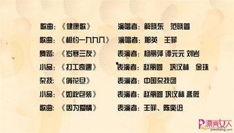 春晚最新爆料节目单表,精彩纷呈，笑料连连，年度盛宴即将开启  第2张